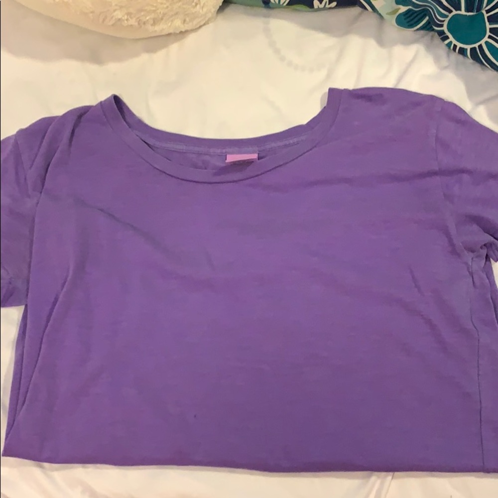 Purple Crewneck Shirt